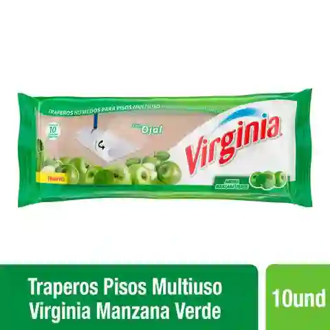 Virginia Traperos Pisos Multiuso Aroma Manzana Verde