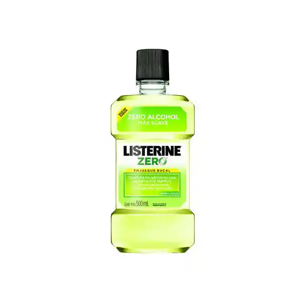 Listerine Enjuague Bucal Zero Ment.Ve250