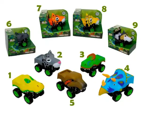 Juguete Vehiculo 3D Animal Planet