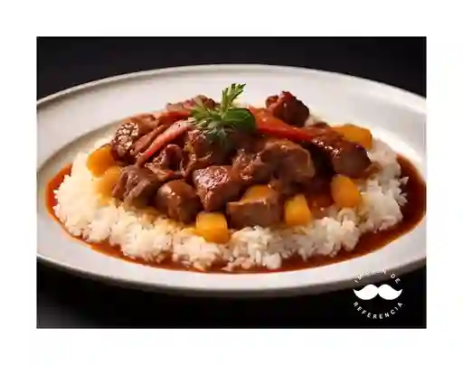 Chapsui de Carne con Arroz