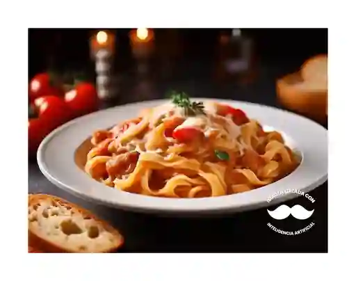 Fetuccini Tres Sabores