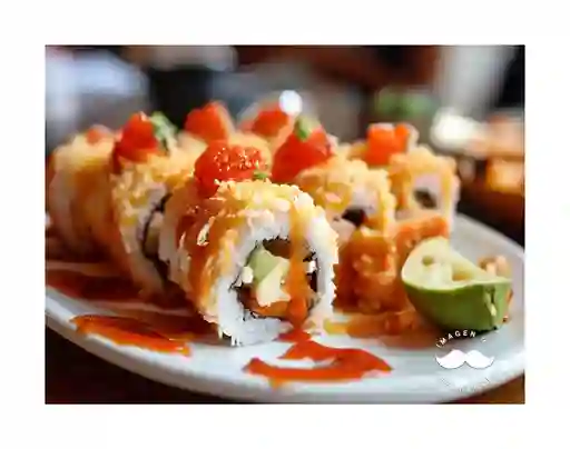 7 Hot Roll'S Envuelto En Cocomerquén