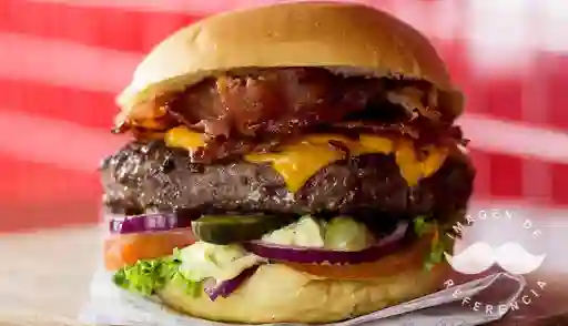 Hamburguesa GB1 Ccon Papas Hilo