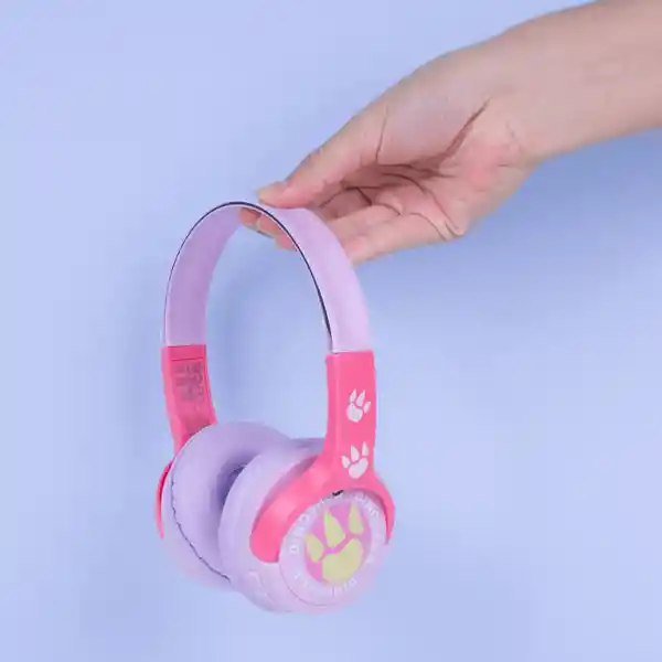 Audífonos de Diadema Rosa y Lila Miniso