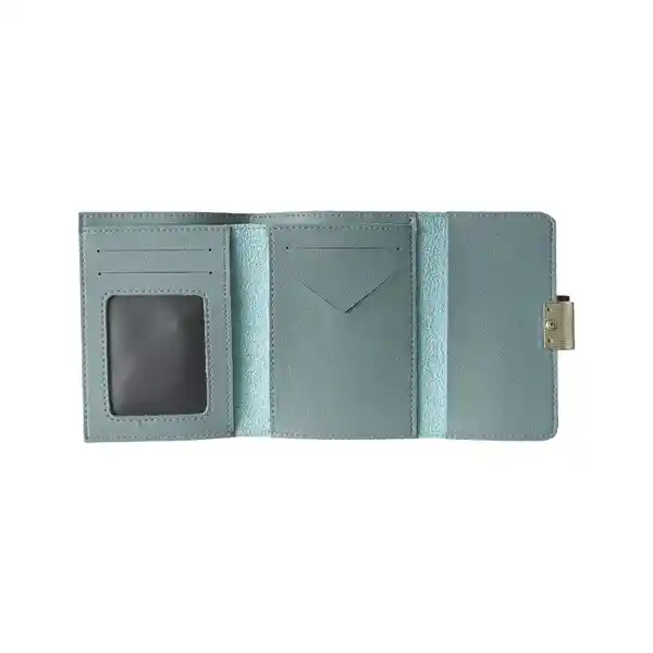 Billetera de Mujer Rectangular Luxury Plegable Corta Miniso