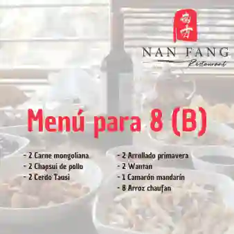 Menu 8(b)