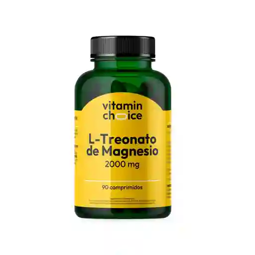Vitamin Choice Suplemento Alimenticio L-treonato de Magnesio