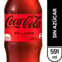 Coca-Cola Gaseosa Sin Azúcar 591 mL