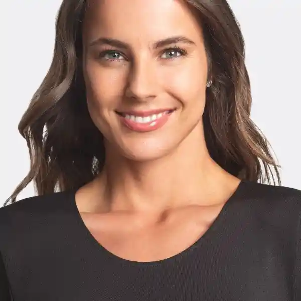 Top Seamless Polar Negro Caffarena