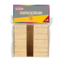 Artel Palitos Helados Natural Bolsa 50