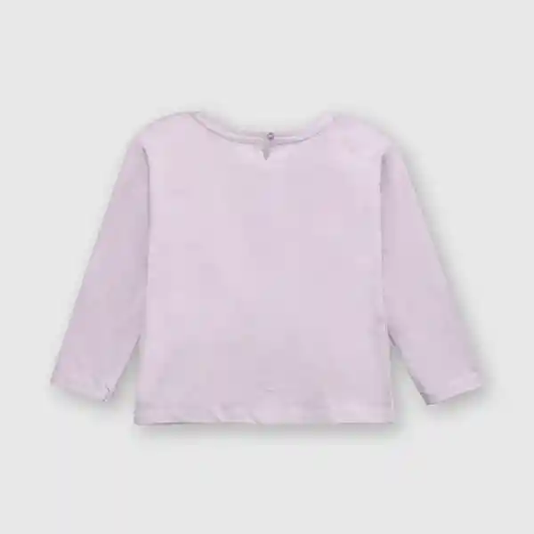 Polera Arcoíris Lila de Bebé Niña Lila Talla 9/12M Colloky