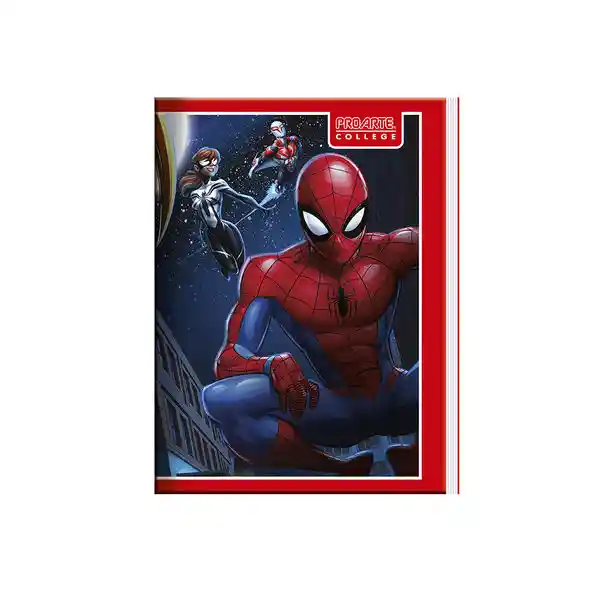 Proarte - Cuad.college Spiderman 80hjs