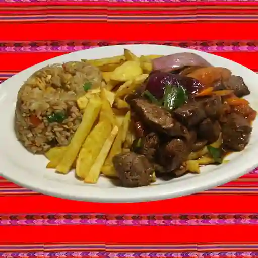 Lomo saltado chaufero
