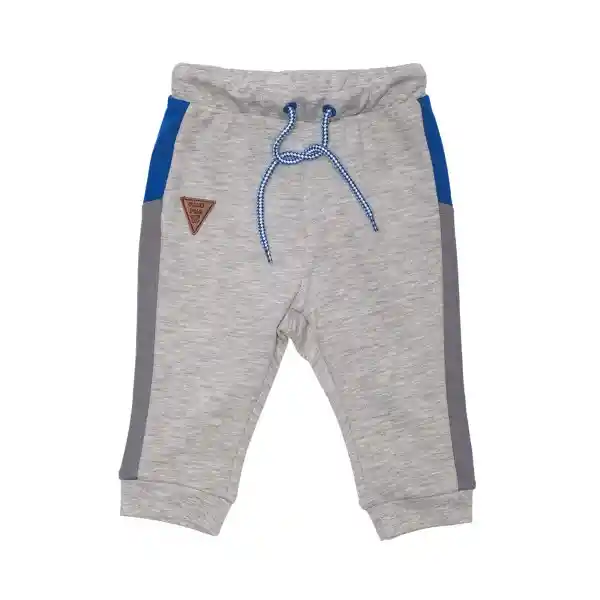 Pantalón Buzo Bebe Niño Gris Claro Pillin 24 M