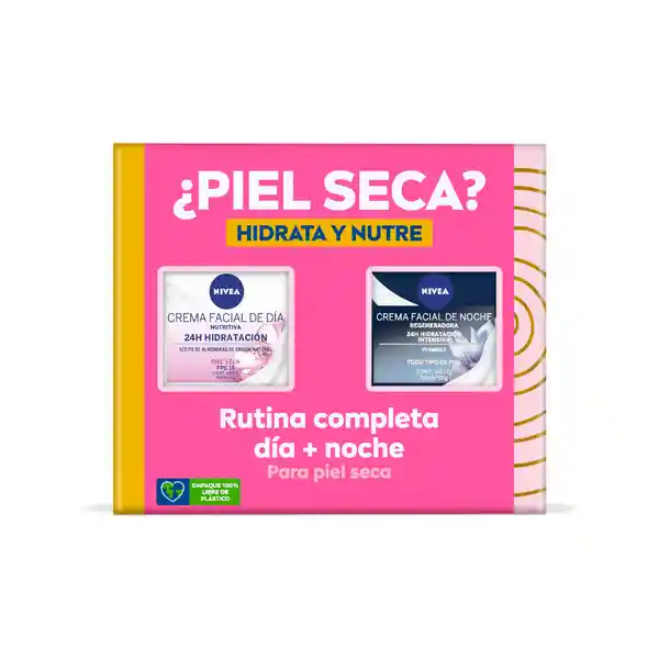 Nivea Estuche Crema Facial Essentials Piel Seca + Crema