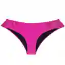 Bikini Calzón Con Vuelos Fucsia Talla XL Samia