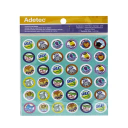 Etiquetas Incentivos Adetec Inglés