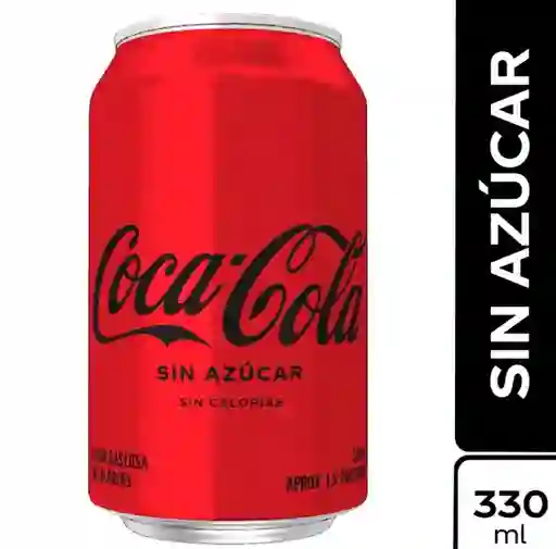 Coca Cola sin Azúcar Lata 350 ml