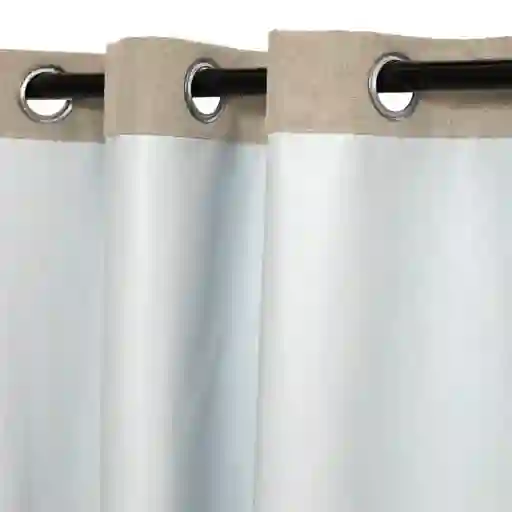 Set Cortina Blackout Ojetillo 140 x 240 cm Casaideas