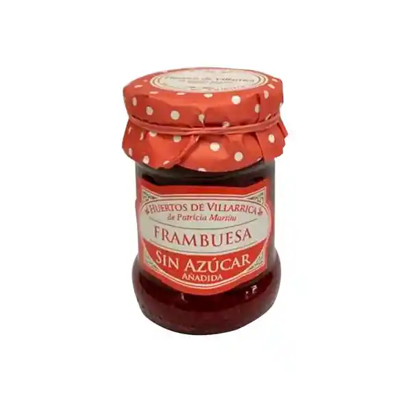 Huertos de Villarica Mermelada de Frambuesa sin Azucar añadida 200 g