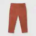 Pantalón de Bebé Niño de Buzo Café Brown Talla 18/24M Colloky