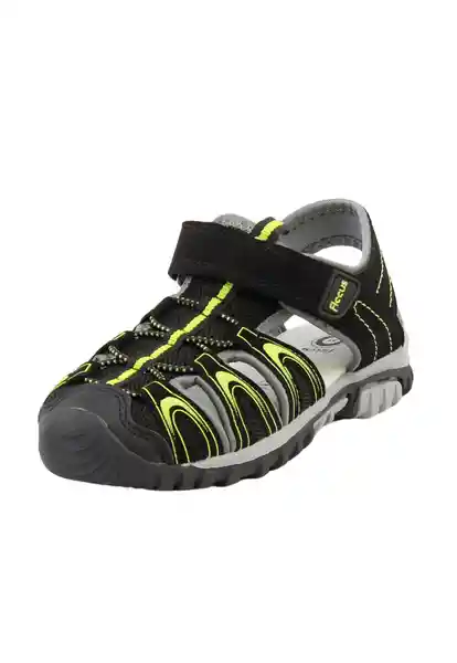 Sandalias Outdoor Velcro Junior Niño Negro 31 920