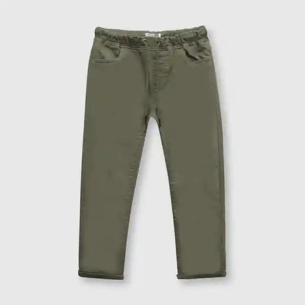 Pantalón de Gabardina de Niño Moss Talla 2A Colloky