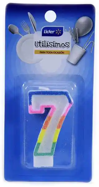 Líder Vela Número Brillan 7