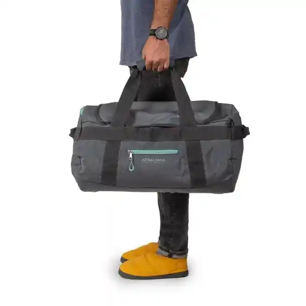 Bolso Duffle Ruta 68 Gris Grafito 55 L Atakama Outdoor