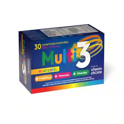 Vitamin Choice Suplemento Alimentario Multi3