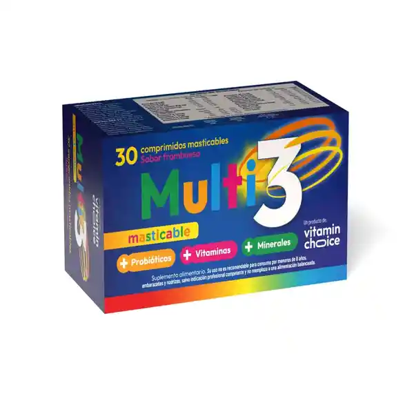 Vitamin Choice Suplemento Alimentario Multi3