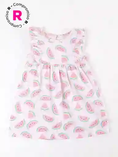 Baby Harvest Vestido Corte Rosado 12/18 V26