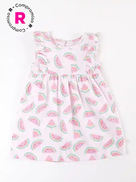 Baby Harvest Vestido Corte Rosado 12/18 V26