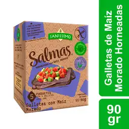 Salmas Galleta Horneadas Maíz Morado