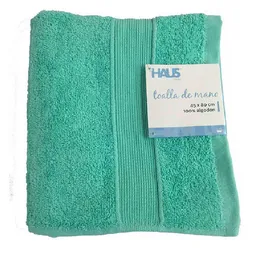 Haus Toalla Mano Turquesa