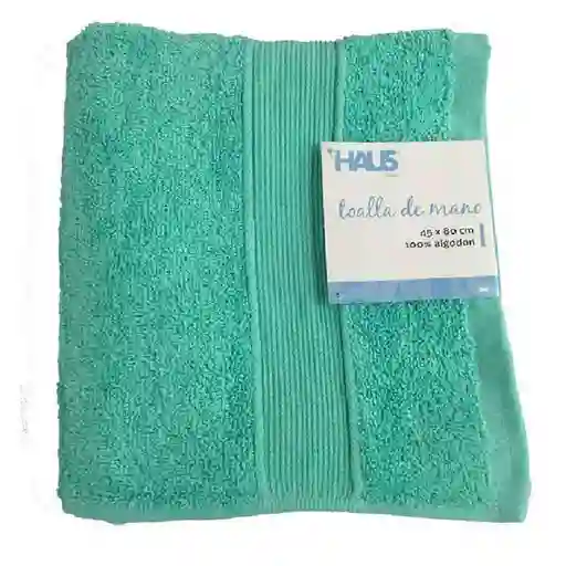 Haus Toalla Mano Turquesa