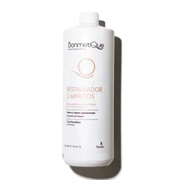 Keratin Bonmetique Restaurador Capilar 2 Minutos A 900 Ml