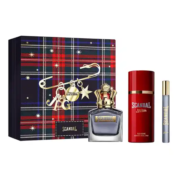 Jean Paul Gaultier Set Perfume Scandal Hombre HD25
