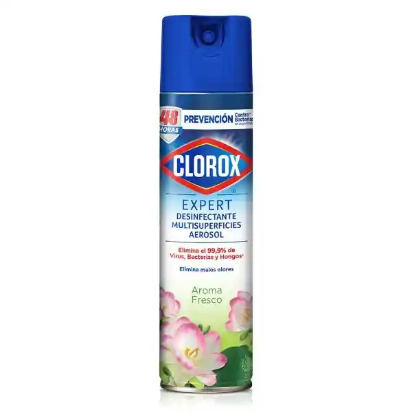 Aerosol Desinfectante Clorox Expert Fresco 332 Ml