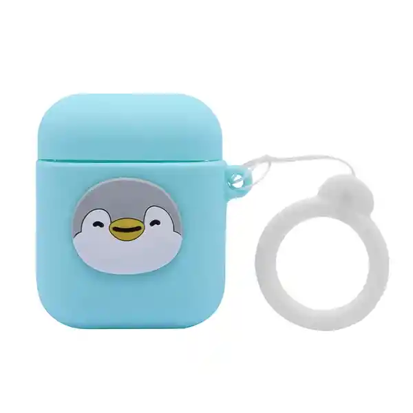 Miniso Estuche Para Airpods Mini Family Azul