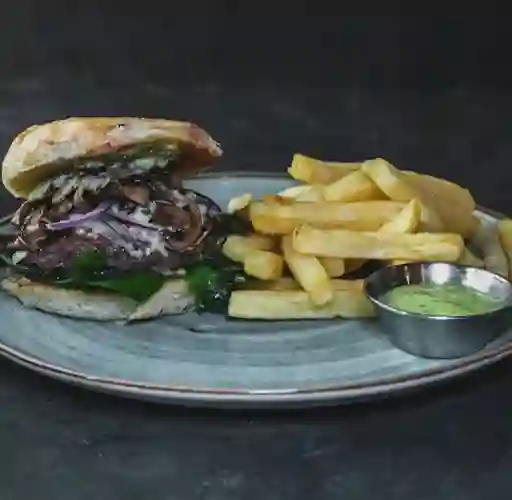 Truffle Burger + Acompañamiento