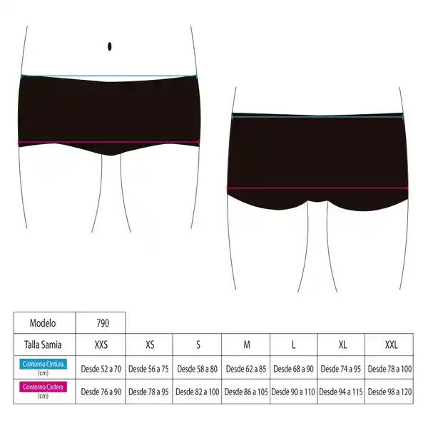 Short Tipo Bóxer Para Hombres Negro Talla S Samia