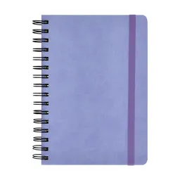 Libreta Forrada Con PU 120 Hojas Con Líneas Azul Casaideas