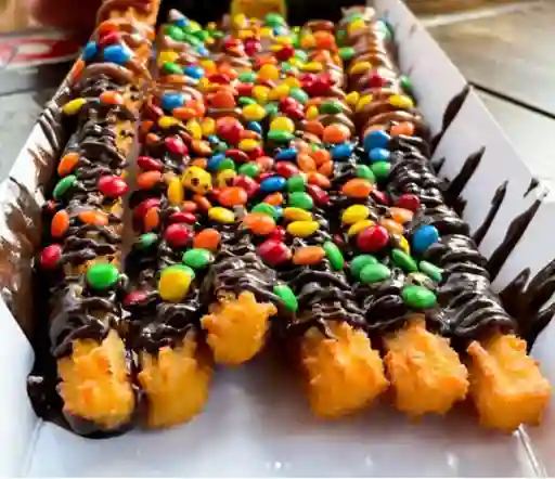 Churros Glaseados Chocolate