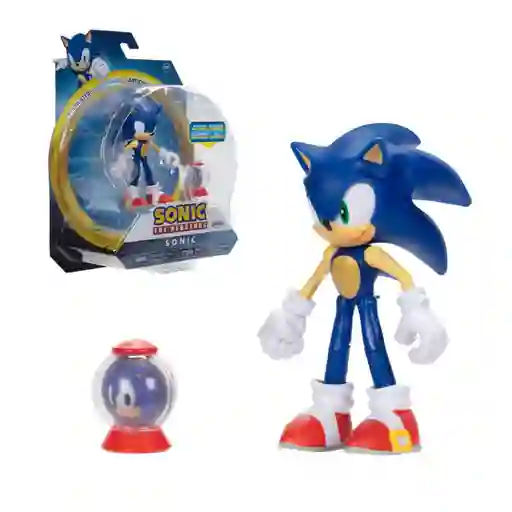 Sonic Figura Con Accesorio Modern Sonic Cara Sonic 10 cm