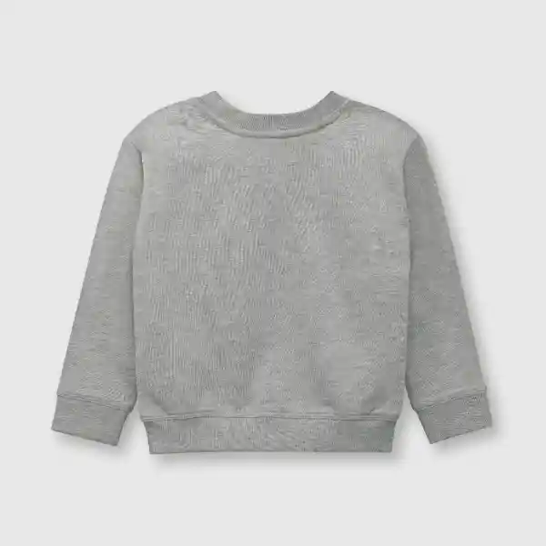 Polerón de Bebé Niño Gris Melange Talla 24M Colloky