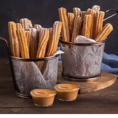 20 Churros con 2 Salsas