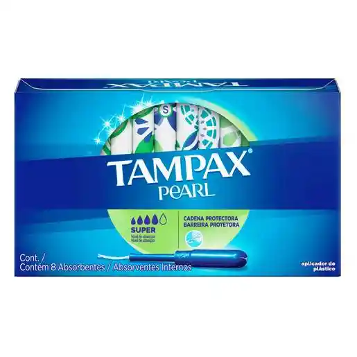 Tampax Tampones Super Absorbentes Pearl