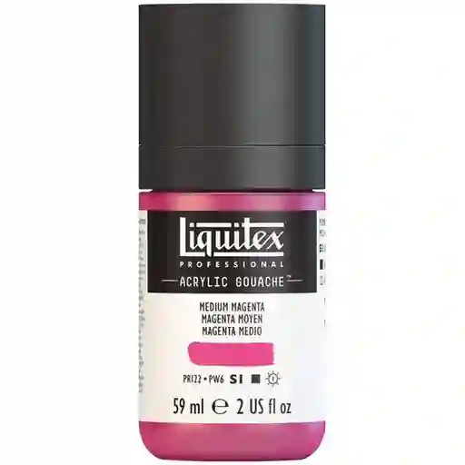 Liquitex Acrílico Gouache Magenta Medio 500