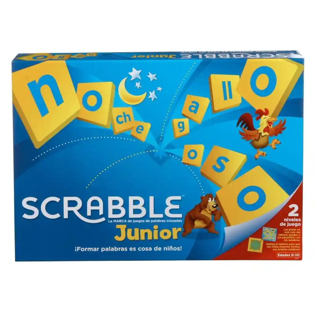 Scrabble Juego de Mesa Games Junior